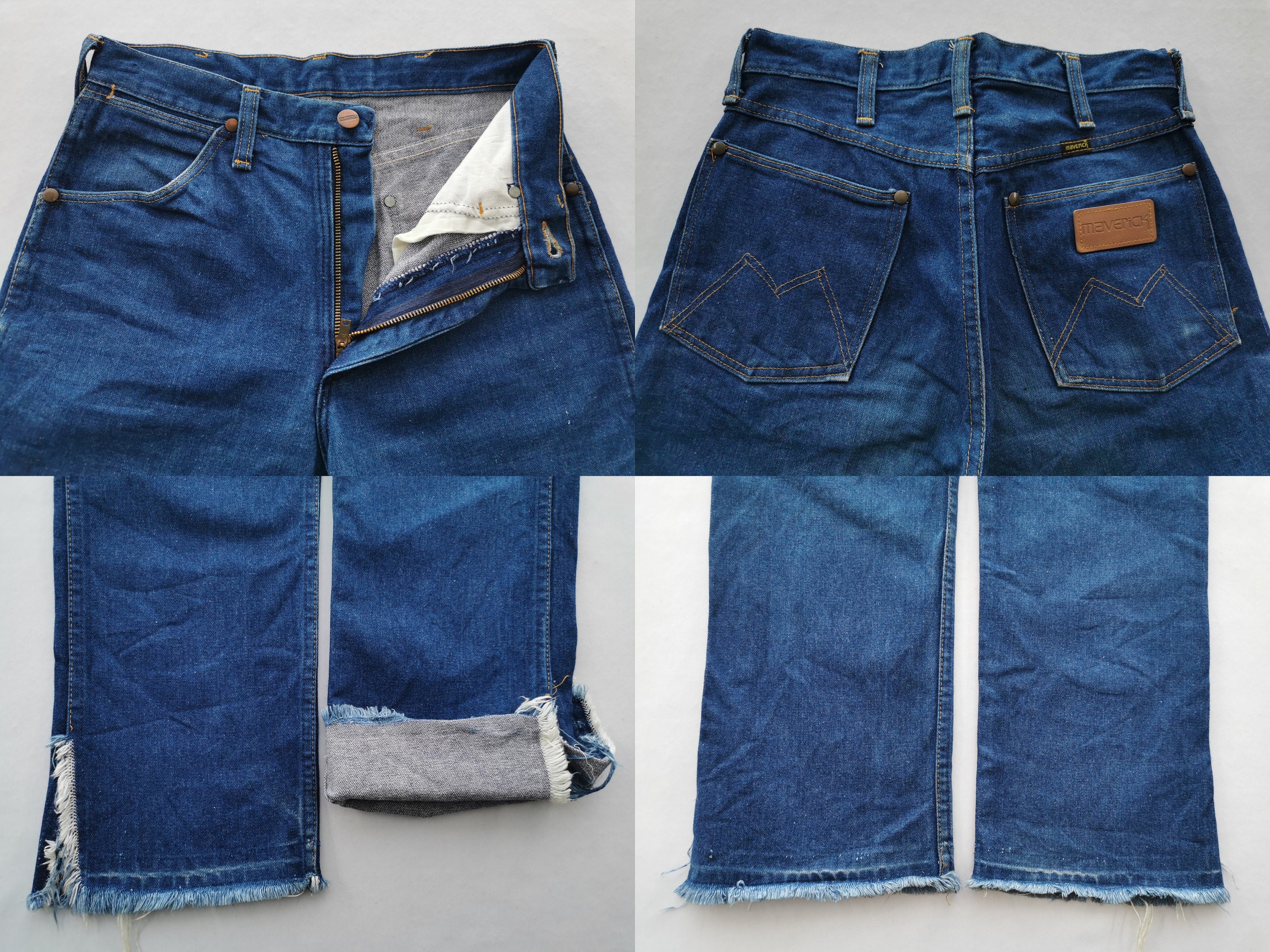 Maverick Jeans Distressed Vintage Size 29 Maverick Denim Vintage