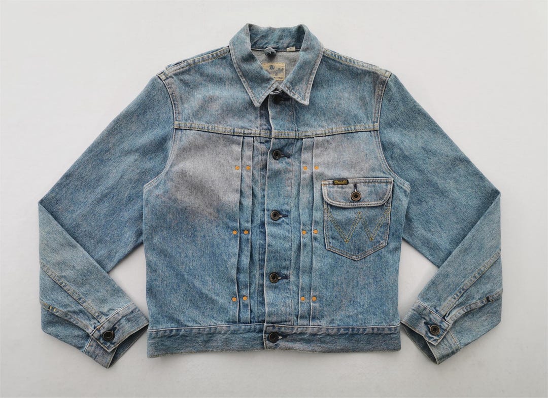 Wrangler Jacket Vintage 90s Wrangler Type 1 Denim Jeans