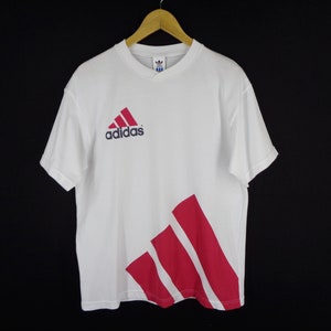 Adidas Shirt Vintage Adidas T Shirt Vintage 90s Adidas Made In Japan Big Logo Tee T Shirt Size L