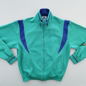 Champion Jacket Vintage Size Jaspo L Champion Track Jacket 90s Champion Made In Japan Track Top Jacket Size M/L