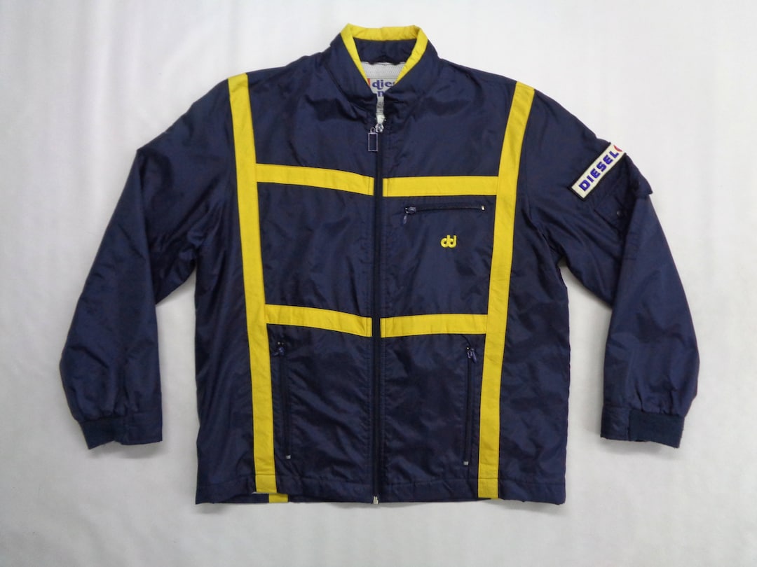 Diesel Nylon Jacke Diesel Nylon Windjacke Diesel Nylon Racing