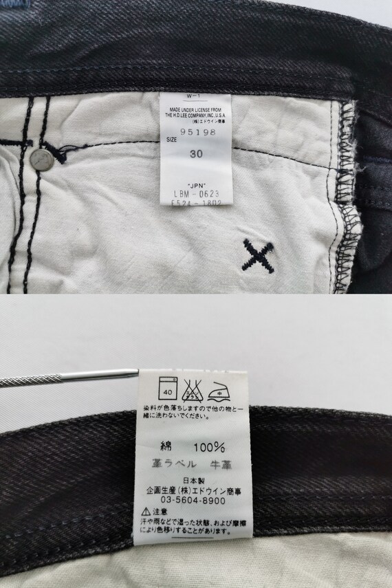 Lee x Beams Jeans Distressed Size 30 Lee x Beams … - image 10