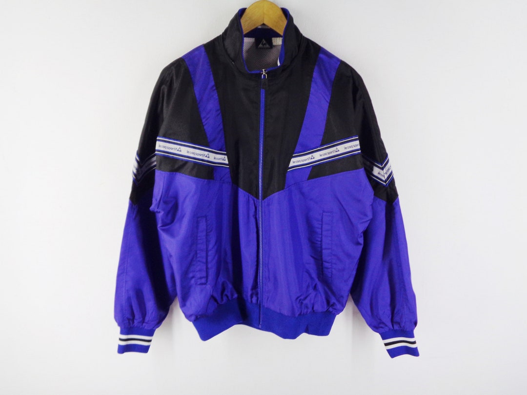 vintage Le coq sportif Senegal full zip track jacket sz Lg vintage Le coq sportif Senegal full zip track jacket sz Lg