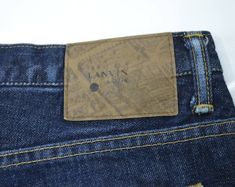 パンツ 1980-90s OLD LANVIN STUDIO Leather Pants 1980-90s OLD LANVIN STUDIO Leather Pants