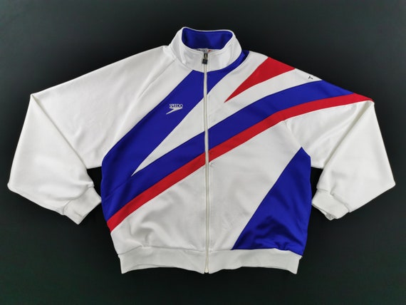 Mizuno Jacke Vintage 90er GroBe Jaspo XO Speedo by Mizuno Made In Japan Color Block Trainingsjacke Size L Etsy