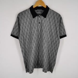Vintage 90s Y2K Christian Dior Polo T Shirt Collared Blouse
