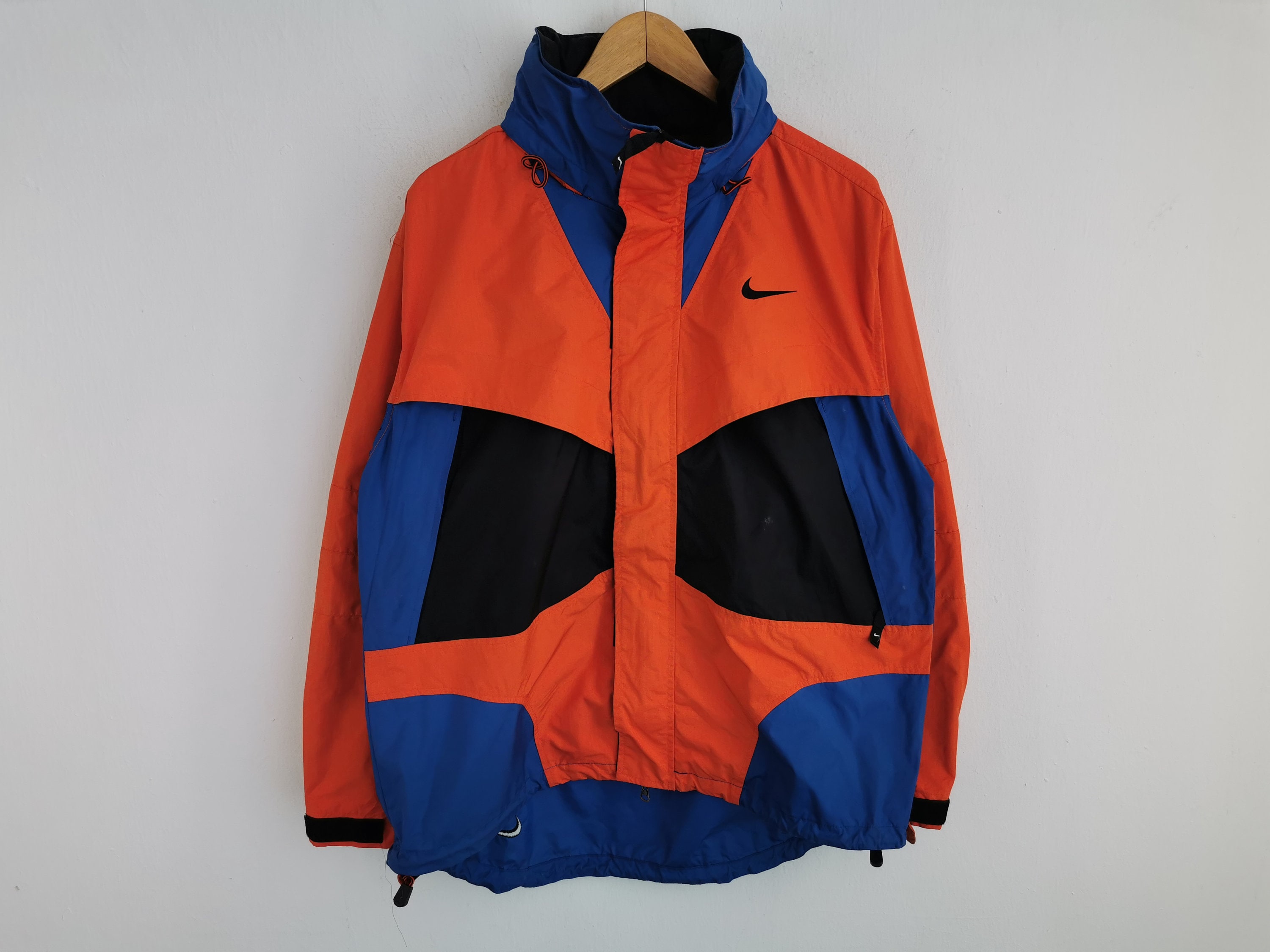 Nike Orange Jacket - Etsy