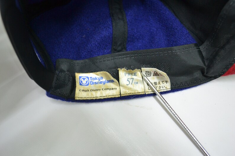 Mickey Mouse Cap Vintage Mickey Mouse Tokyo Disneyland Walt Disney Cap Mickey Mouse Made In Japan Vintage Wool Hat