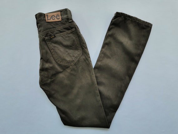 Lee Jeans Distressed Vintage Size 26 Lee Denim Pa… - image 3