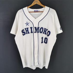 Mizuno Jersey Size Jaspo XO Mizuno Shimoko #10 Baseball Jersey Made In Japan