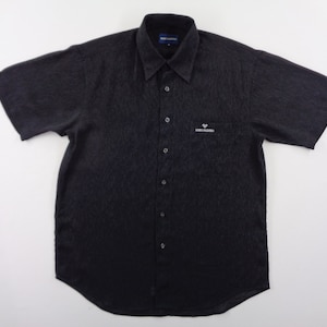 Mario Valentino Shirt Vintage Mario Valentino Button Shirt Mario Valentino Button Up Shirt Size M