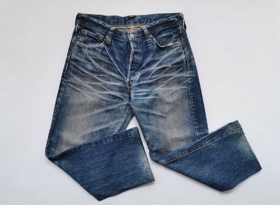 Sugarcane Lot 901 Jeans Distressed Size 33 Sugar Cane Lot 901 