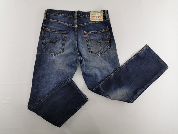 Levis 502 Jeans Distressed Size 33 Levis Denim Lev