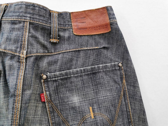 Edwin E Function Jeans Distressed Vintage Size 29… - image 8