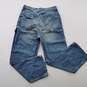 Polo Ralph Lauren Jeans Vintage 90s Polo Ralph Lauren Carpenter Dungaress Denim Jeans Size 34x30