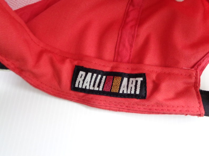 Mitsubishi Cap Vintage Mitsubishi Motors Hat Vintage Mitsubishi Motors Ralli Art Hat Cap