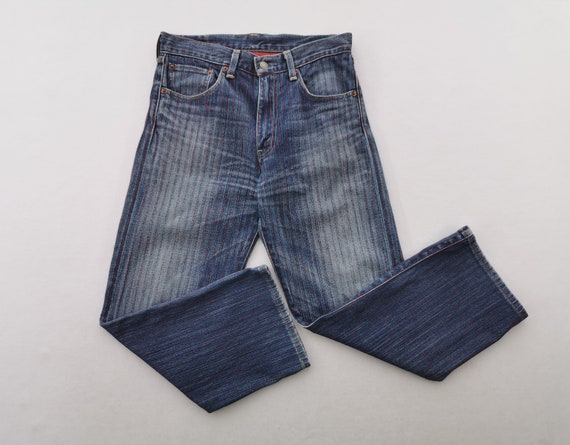 Levis Jeans Vintage 90s Levis Lot 510 Red Loop Sa… - image 3