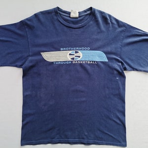 Nike Shirt Vintage Nike T Shirt Vintage Nike Made In USA Basketball Tee T Shirt Size L