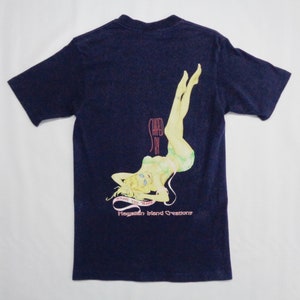 Hawaii Shirt Vintage Hawaiian Island Creation Shirt 90s Shaped By Hawaiian Island Creation Made In USA Tee T Shirt Size S