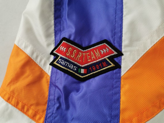 Samas Jacket Vintage 90s Samas Ski Multicolor Win… - image 7