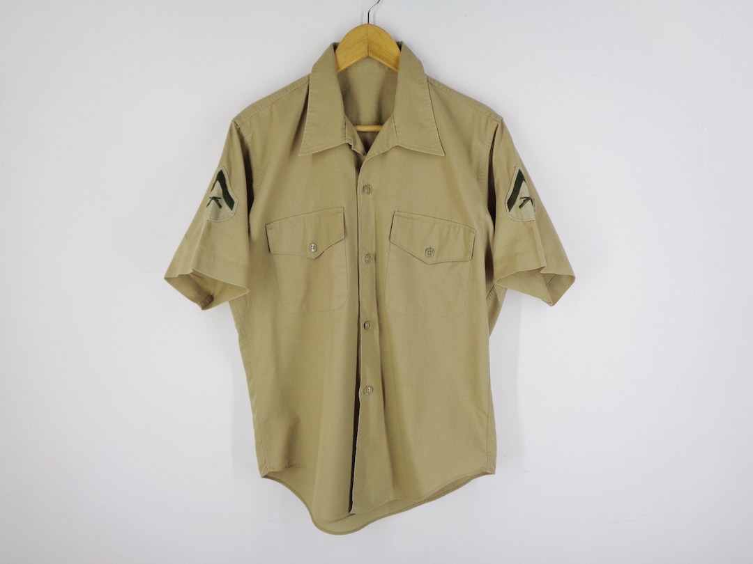 Army Shirt Vintage Army Uniform Vintage 60s Army Military