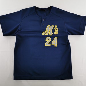 SSK Jersey Vintage SSK Baseball Shirt Vintage SSK M&#39;s #24 Made In Japan Baseball Jersey Shirt Size L