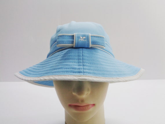 Courreges Hat Vintage Courrèges Bucket Hat Courrèg