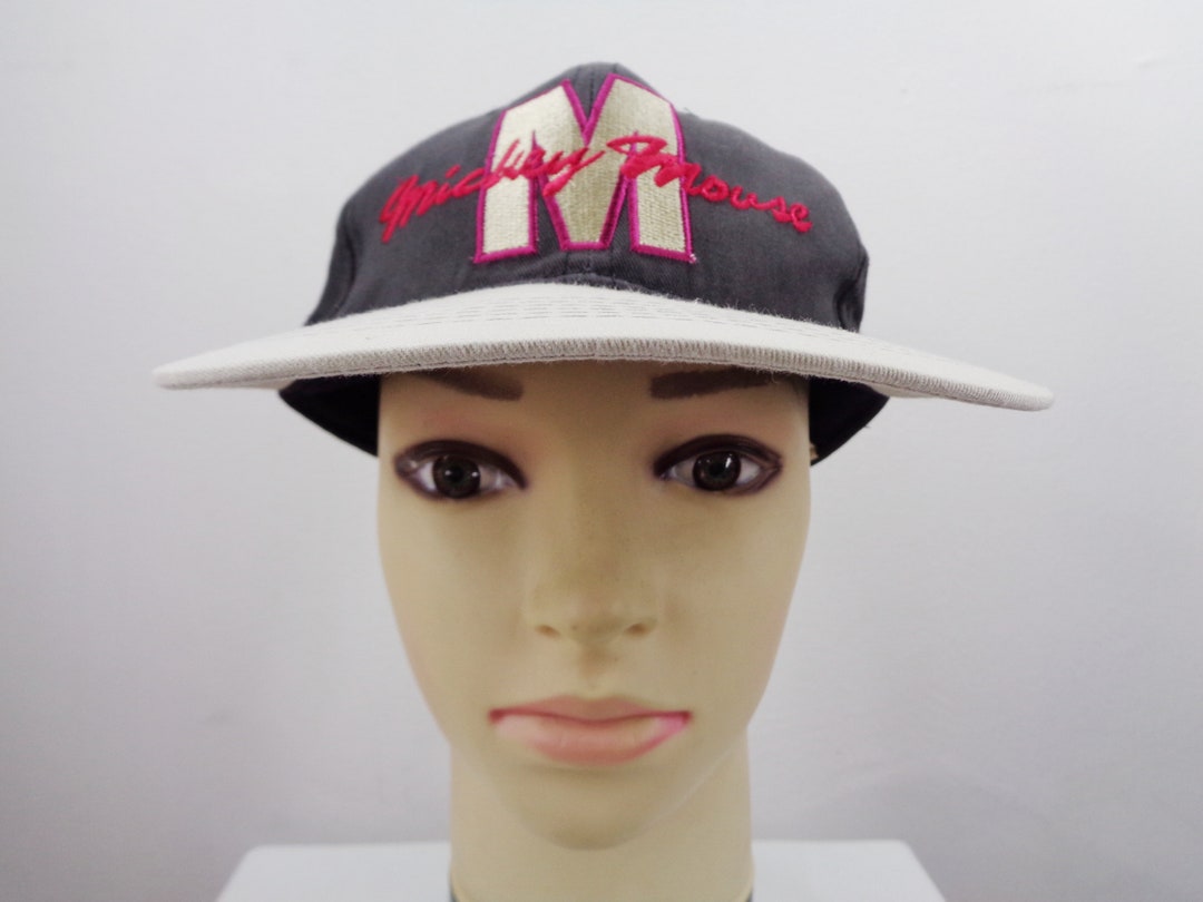 Mickey Mouse Cap Vintage Mickey Mouse Hat 90s Mickey Mouse Logo Hat Cap ...