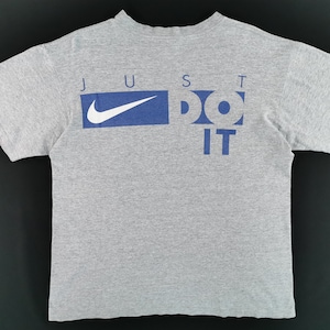 Nike shirt vintage Nike T-shirt jaren 90 Nike Capital Just Do It swoosh T-shirt maat L