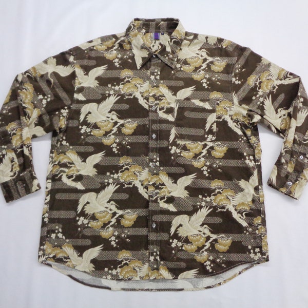 Kearney House Shirt Vintage Kearney House All Over Print Shirt Vintage Kearney House Animal Motive Print Button Up Shirt Size 3L