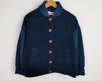Christian Dior Distressed Jacket Vintage 90&#39;s Christian Dior Corduroy Jacket Size M