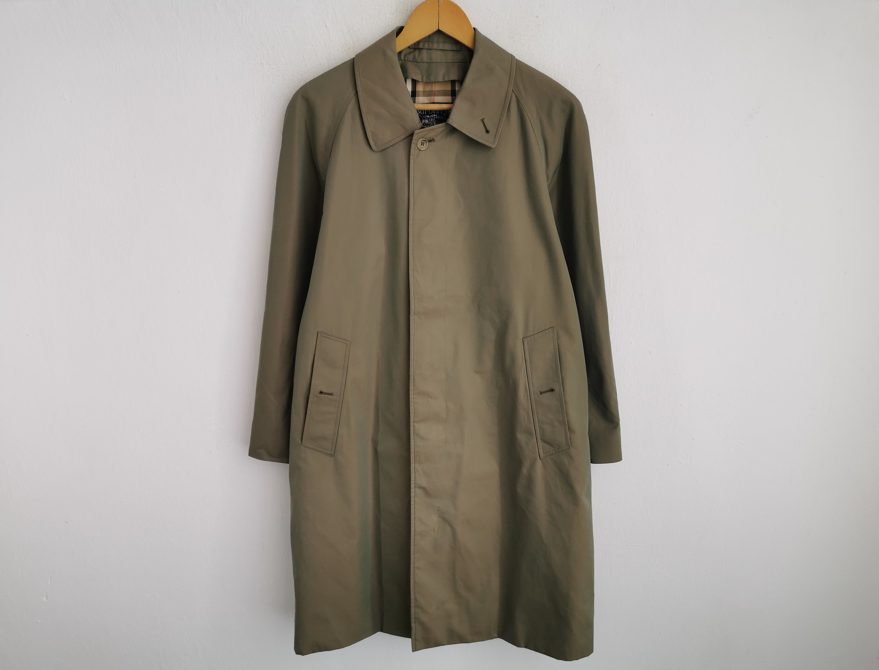 Burberry Trench Coat Vintage 80s - Etsy