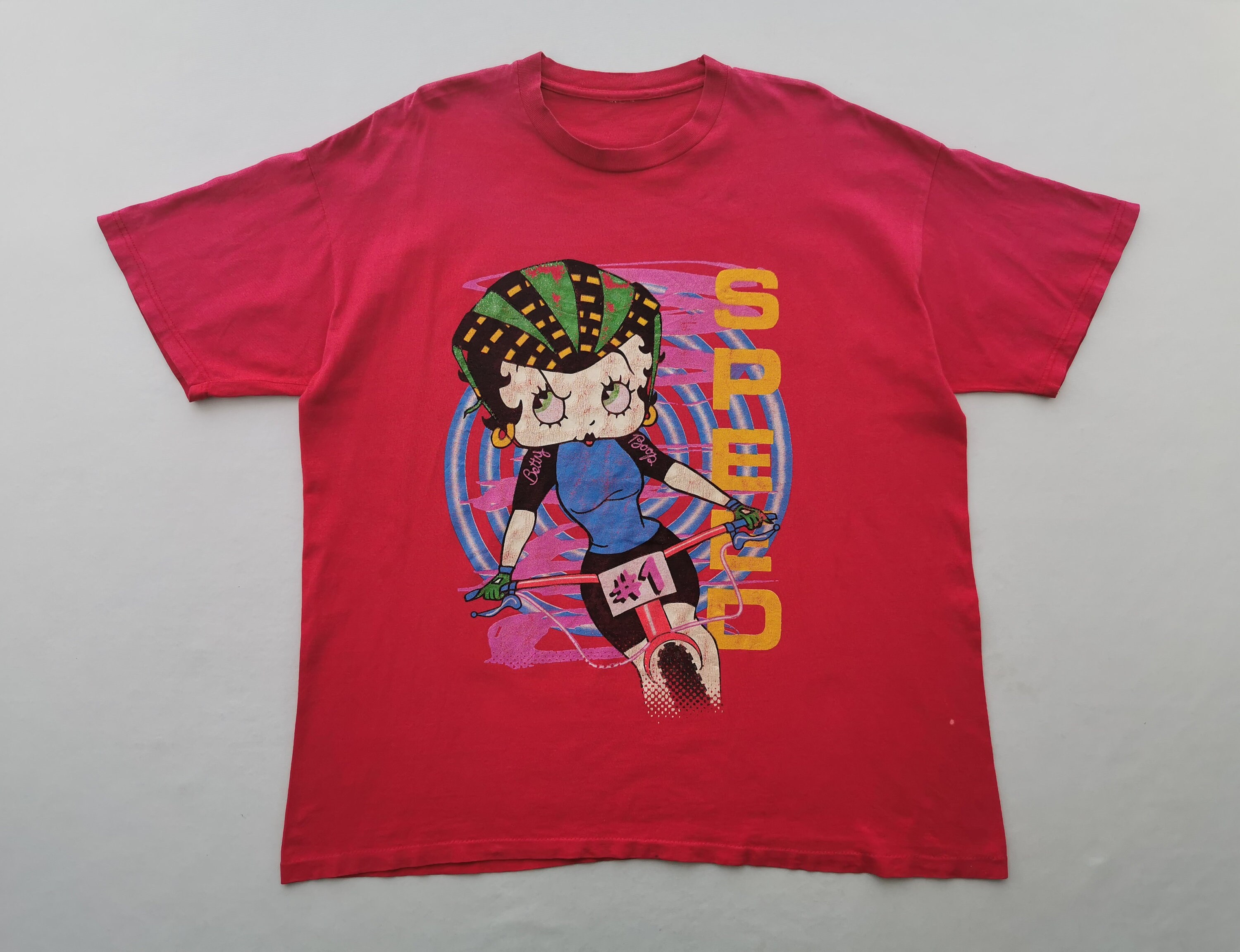 Vintage 90s Betty Boop and Bimbo T shirt size large MADE IN