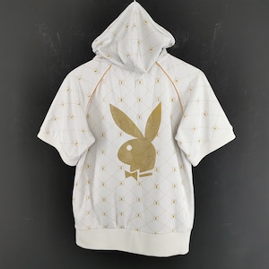Playboy Jacket Vintage 90s Playboy Color Block Hoodie Track Jacket Size M