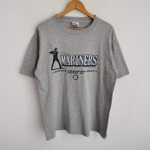 Seattle Mariners Shirt Vintage Seattle Mariners Martinez MLB Tee T Shirt Size L