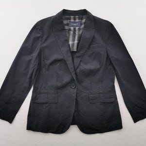Burberry Blazer Vintage Burberry Blazer Coat Made In Japan Size M