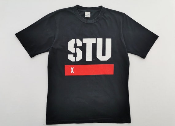 90s Vintage Stussy Made In USA Single Stitch Center Logo