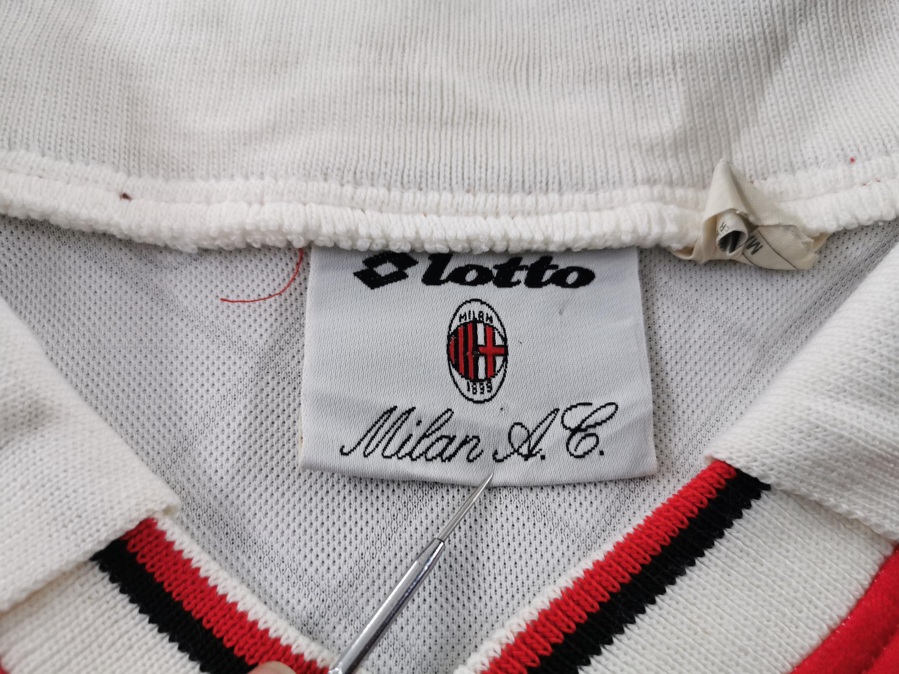 AC ミラン　OLD  JERSEY (Made in ITALY) NWT AC Milan 09/10 Home Retro Jersey “Ronaldinho 80” (Medium