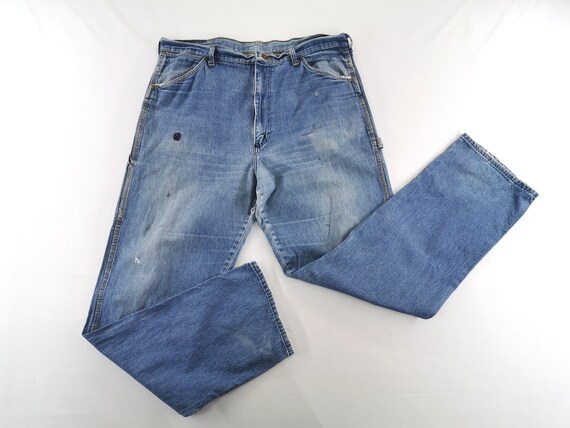 Wrangler Jeans Distressed Vintage Size 38 Big Ben Wrangler - Etsy