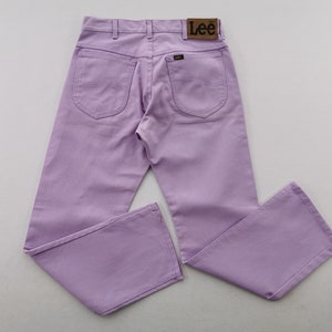 Lee Jeans Vintage Size 31 Lee Made In USA Color Denim Jeans Size 29/30x29