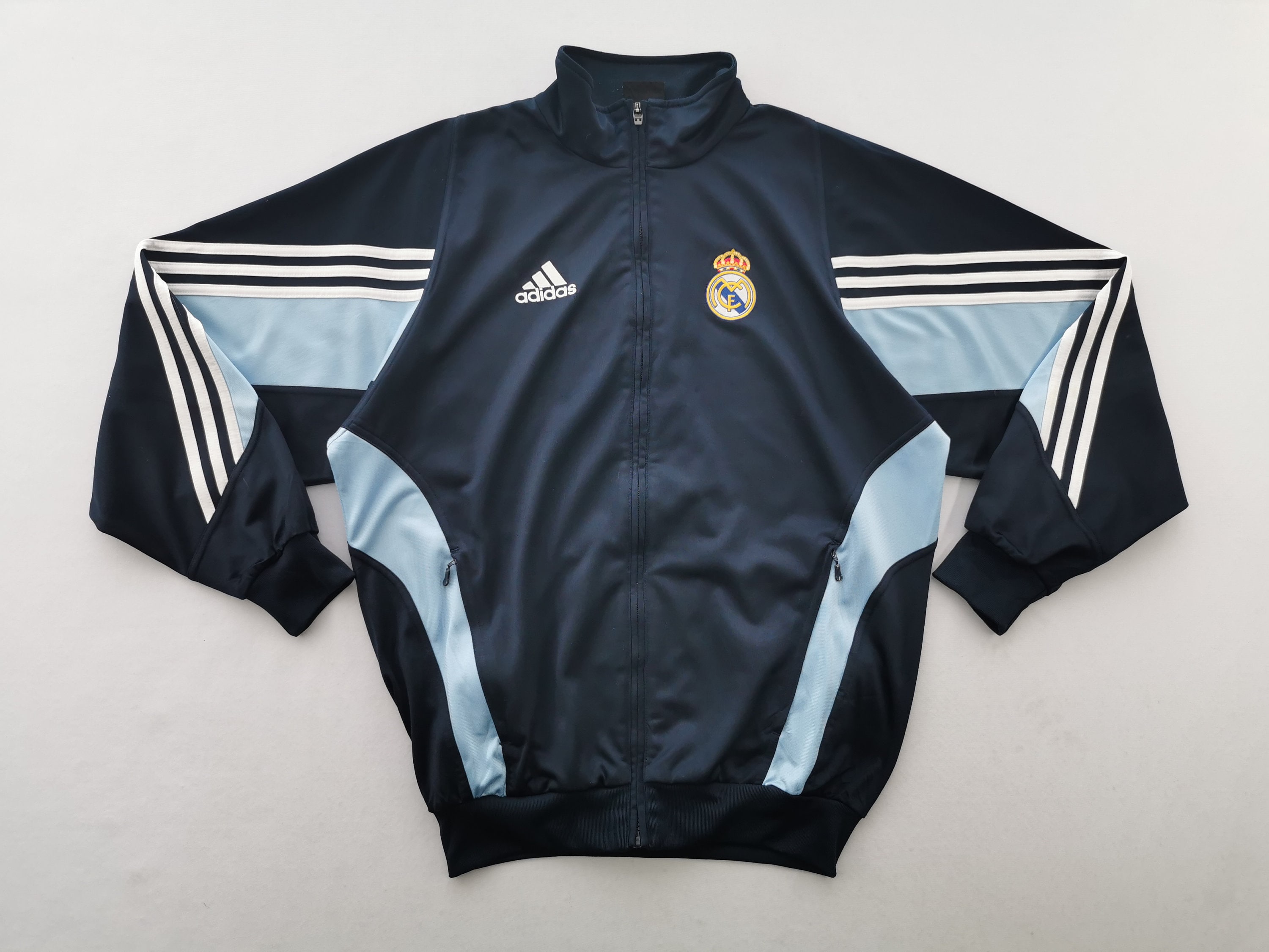 Real Madrid Jacket Vintage Real Madrid By Adidas Track Top Real Madrid Jacket Vintage Real Madrid By Adidas Track Top