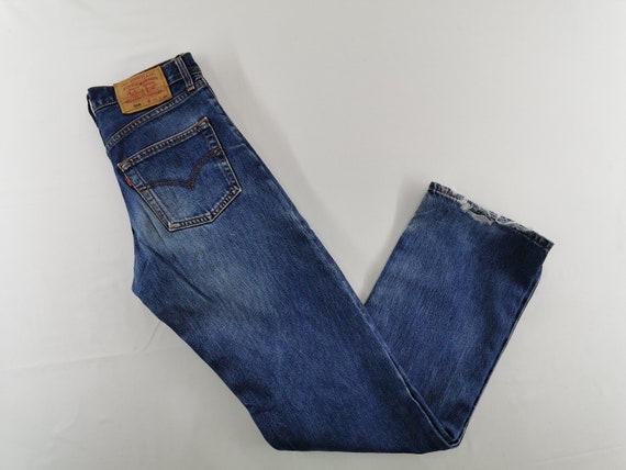 Levis 508 Jeans Distressed Size 30 Levis Denim Le… - image 3