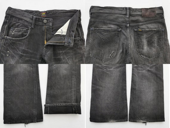 Lee x Beams Jeans Distressed Size 30 Lee x Beams … - image 6