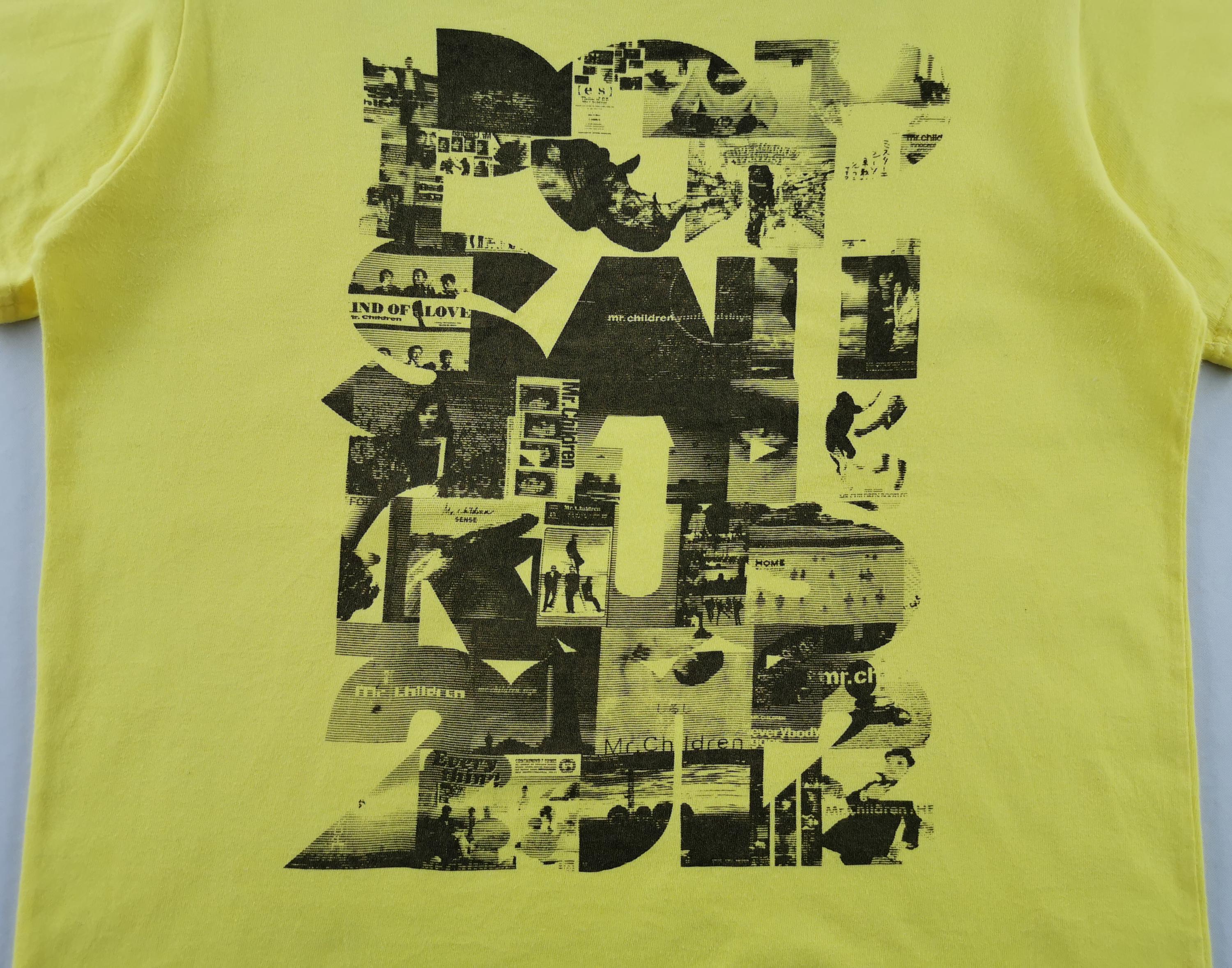 Mr. Children シャツ Mr. Children Popsaurus Tour 2012 Tシャツ 日本