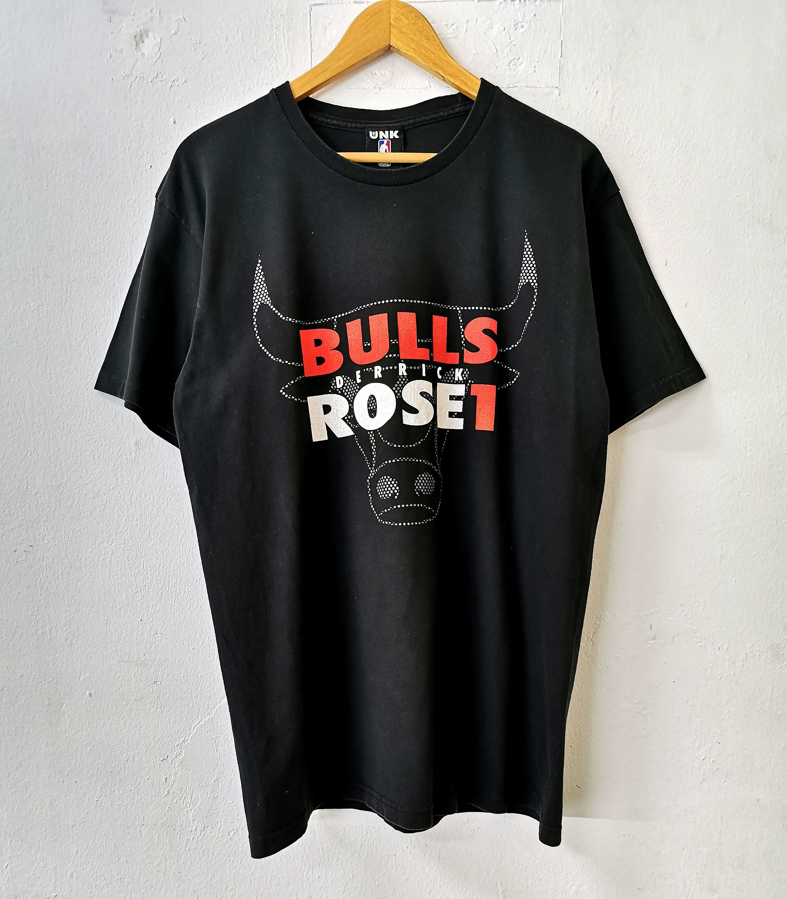 Chicago Bulls Shirt Bulls T Shirt Chicago Bulls D Rose NBA Tee Etsy