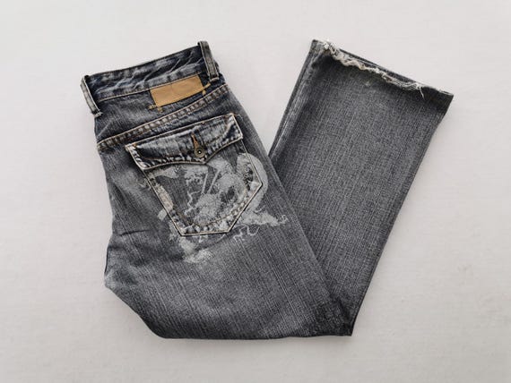 Semantic Design Jeans Size L Semantic Design Embr… - image 5