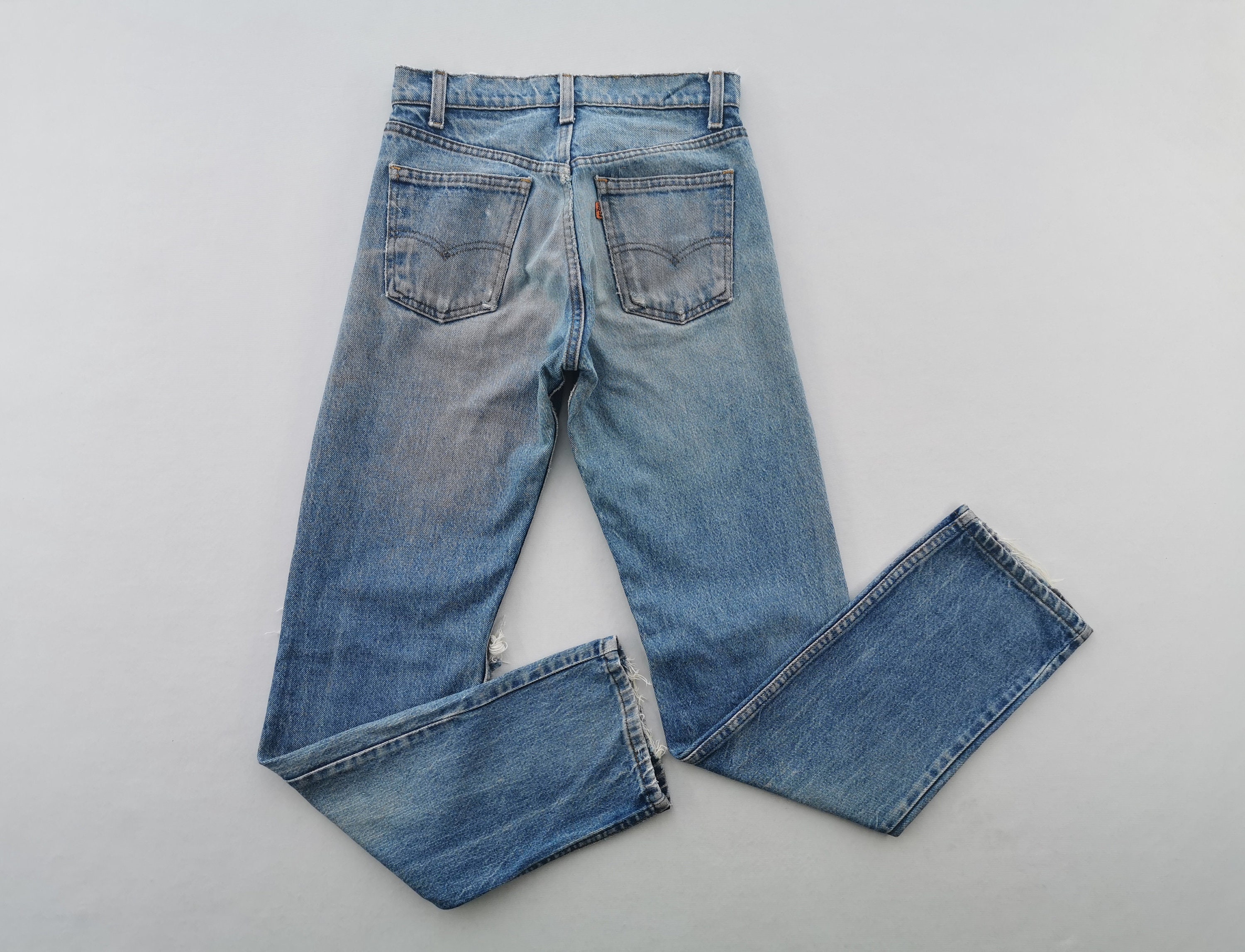 Levis 575 Jeans Distressed Vintage Levis 575 Orange Tag Denim - Etsy Canada