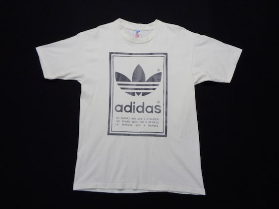 Adidas Shirt Vintage Adidas T Shirt 90s Adidas Made in USA Big ...