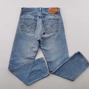 Levis Jeans Vintage 90s Levis Lot 501 Denim Jeans Made In USA Womens Size 33/33x30