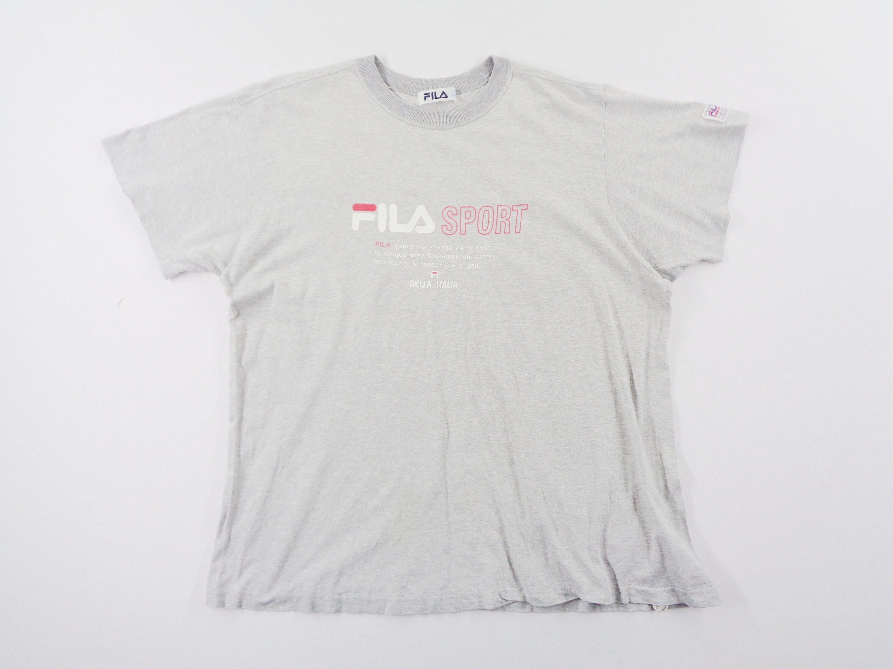 tumor pellet Landgoed Fila Shirt Vintage Fila T Shirt Vintage Fila Sport Tee T Shirt - Etsy